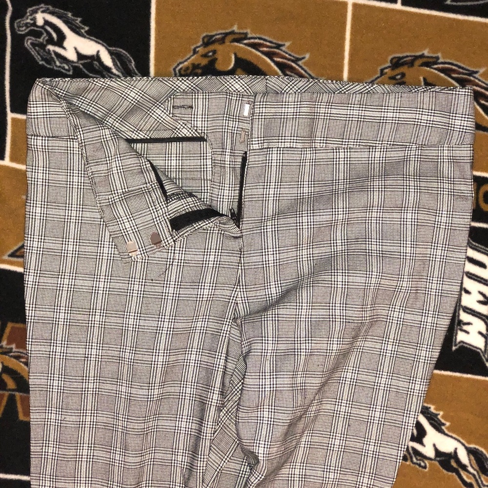 Plaid Work Pants
